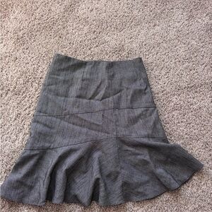 Elegant Gray Women's Skirt